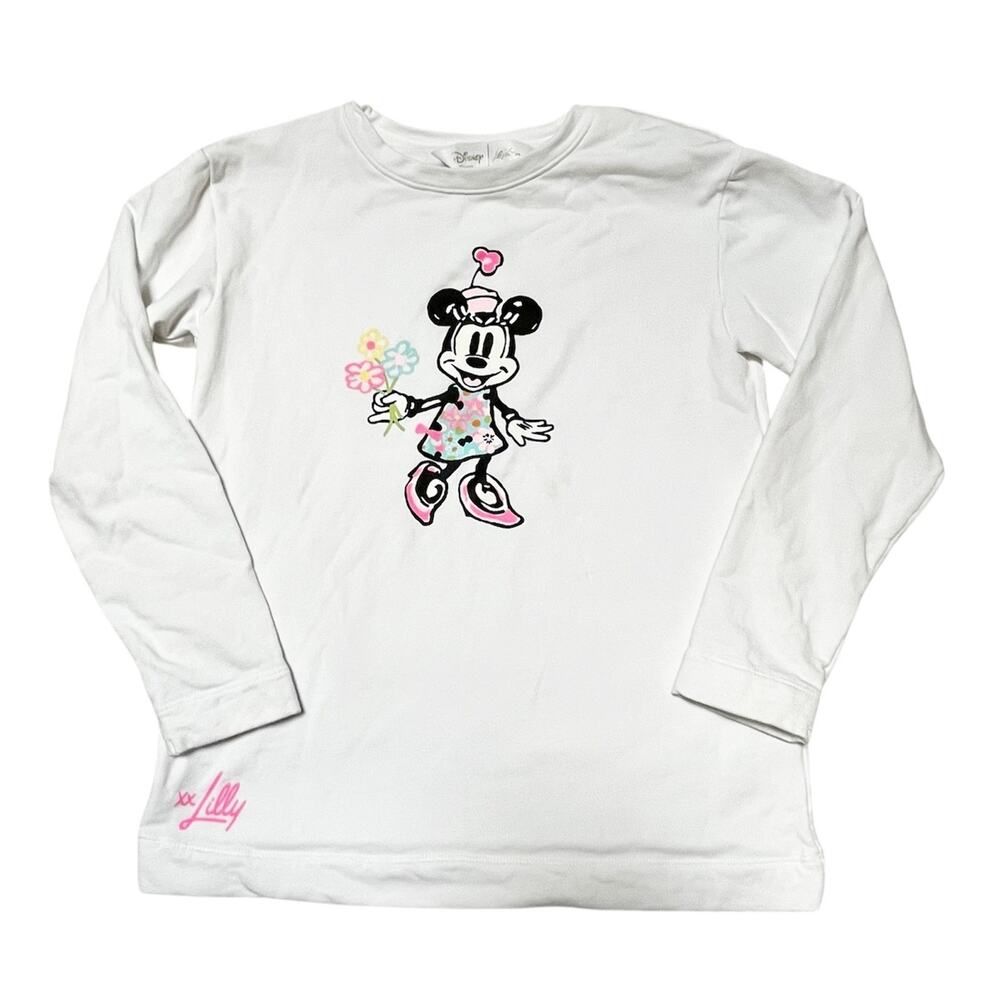 Lilly Pulitzer Disney Minnie Mouse Ballad Sweatshirt Size L
